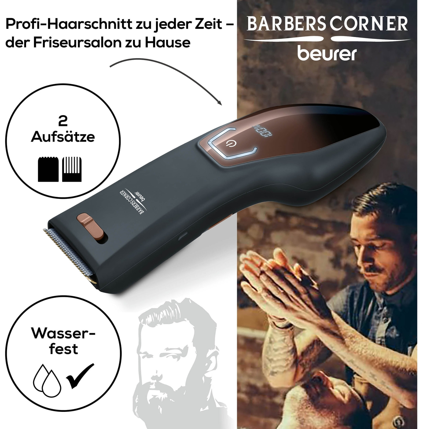 Beurer HR 5000 Haarschneider & HR 6000 Body Groomer-Bundle: Multitalente für Gesicht und Körper