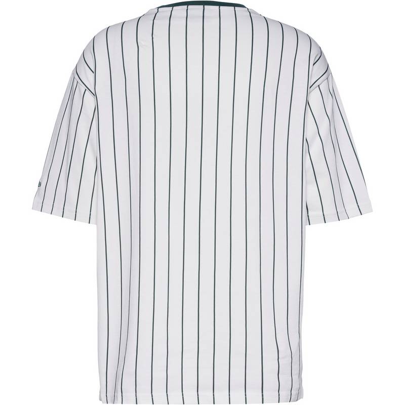 New Era Pinstripe Oversize T-Shirt Herren