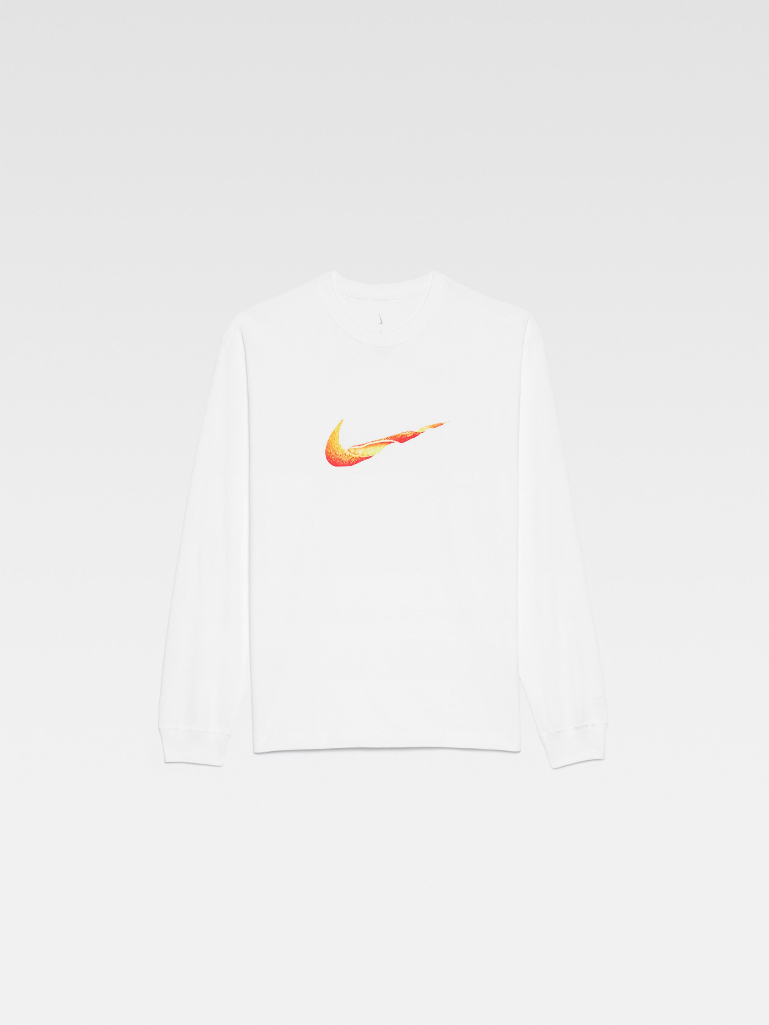 Le t-shirt manches longues orange JACQUEMUS + NIKE