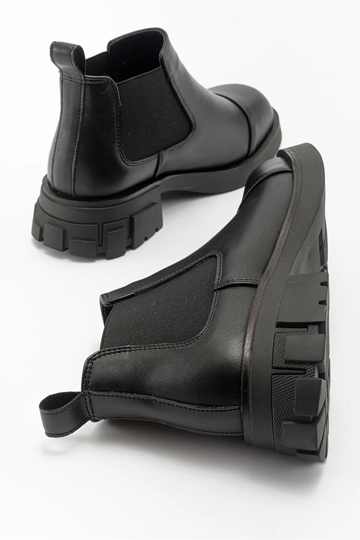 LuviShoes  CAFUNE Damenstiefel mit schwarzer Haut