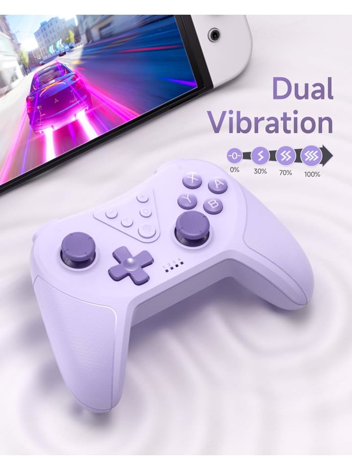 COFI 1453 Bluetooth Controller, Switch Controller mit 6-Axis Motion in Lila günstig kaufen 1
