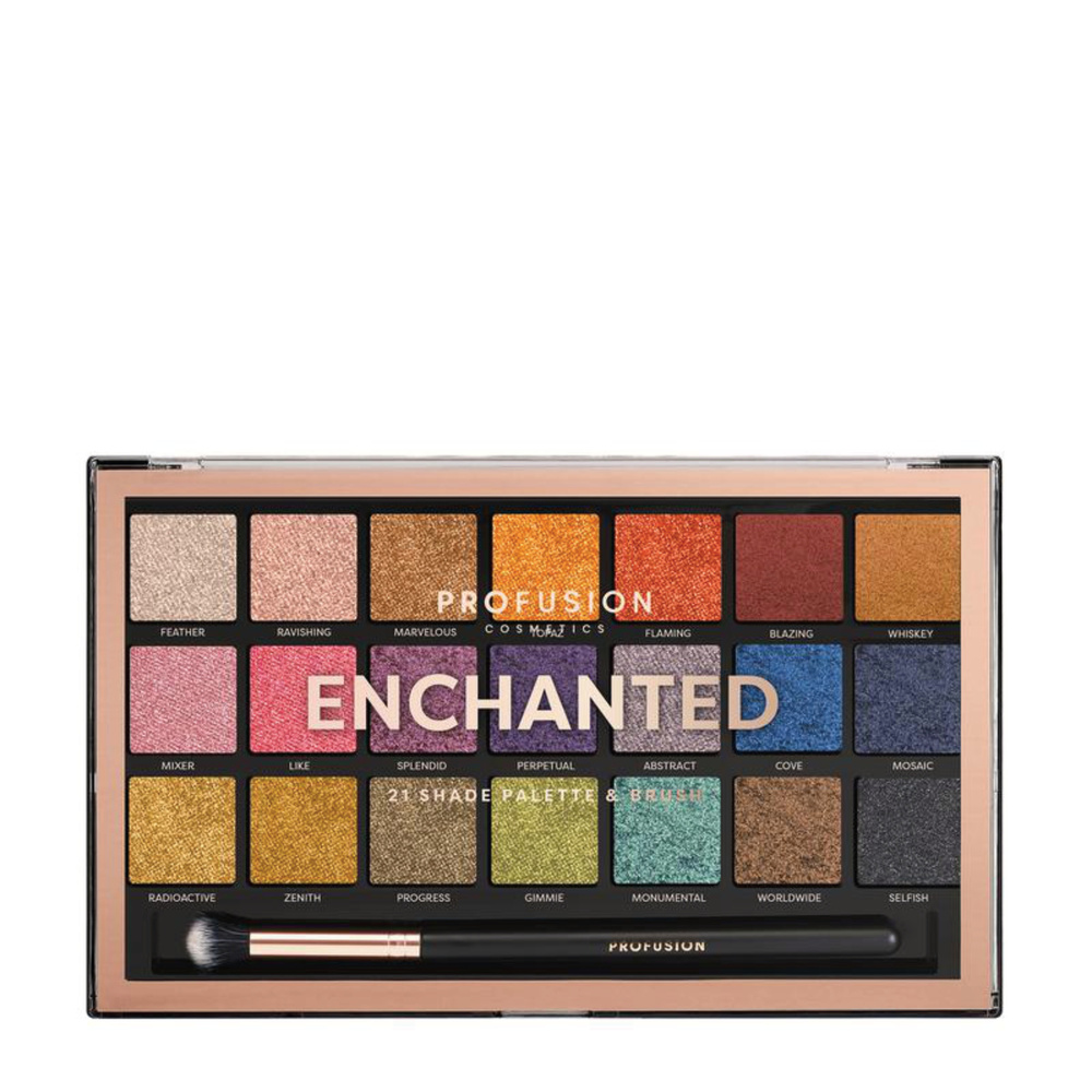 Profusion Cosmetics Palette Yeux Pro Enchanted Palette de fards à paupières 21 teintes