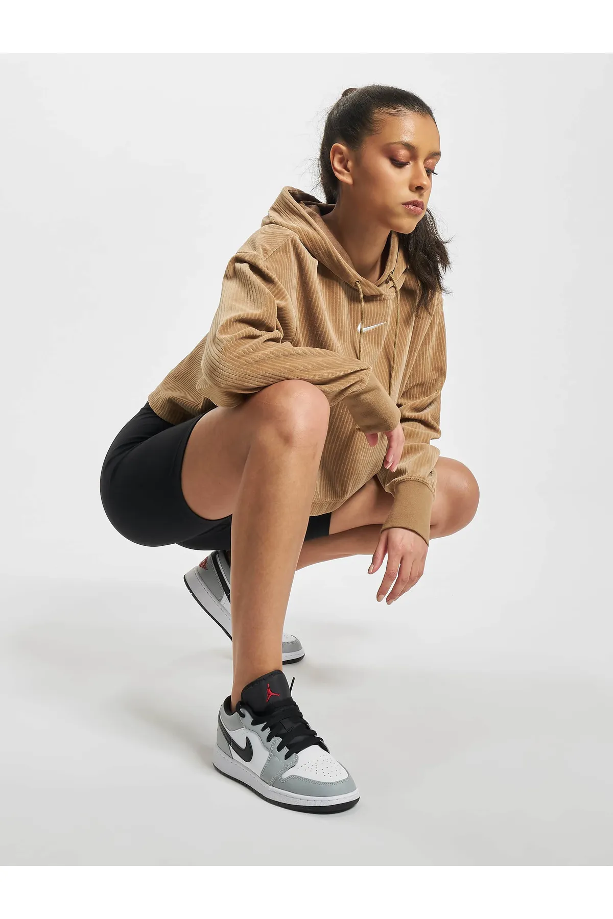 Nike  Damen Nike W NSW VLR OD Crop PO Hoodie