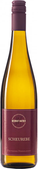 2019 Zeuterner Himmelreich Scheurebe halbtrocken - Weingut Hafner