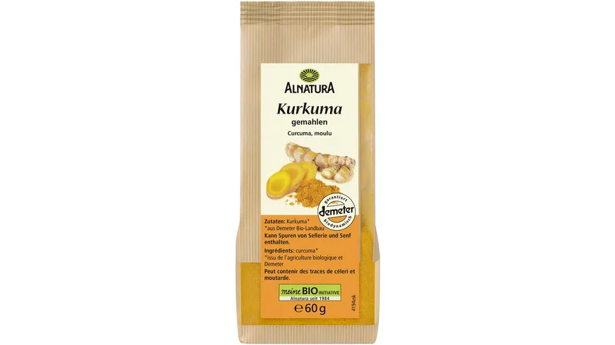 Alnatura Bio Kurkuma gemahlen 60 g