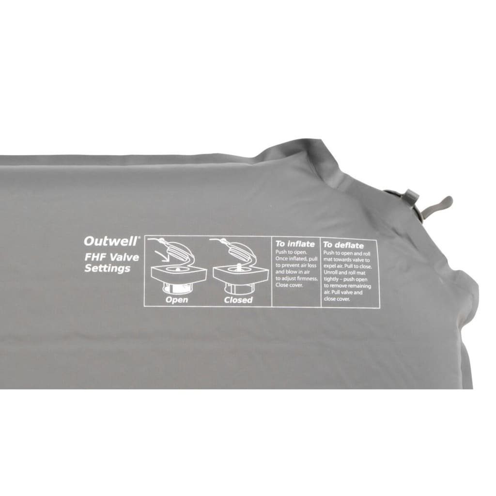Outwell Luftbett Isomatte Sleeping Double 7,5 cm Schwarz