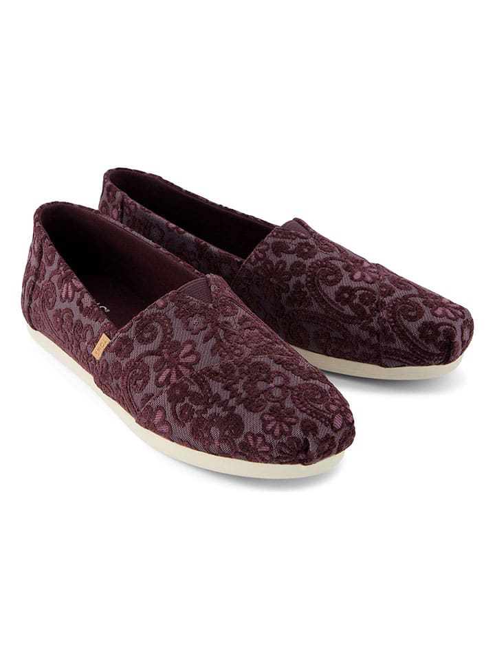 TOMS Espadrilles in Lila günstig kaufen