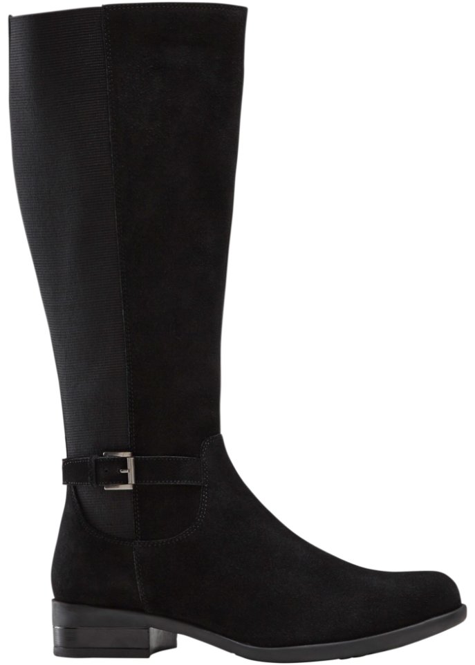 Weitschaftstiefel aus Leder