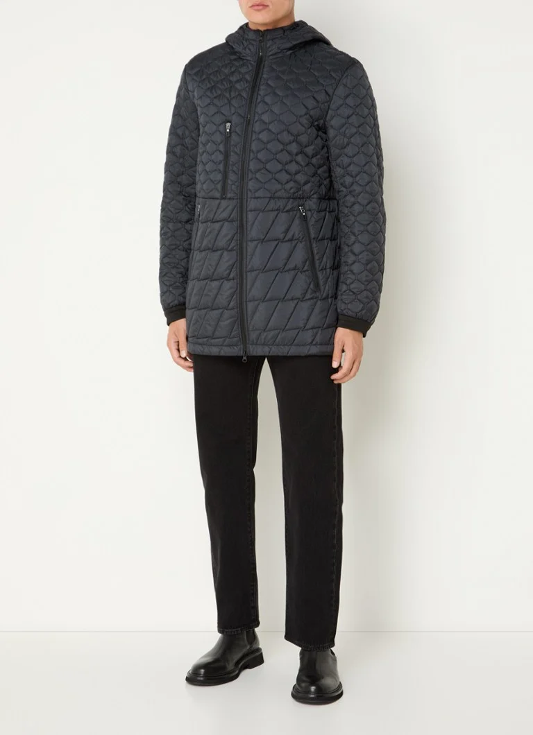 Krakatau QM481 parka with zip pockets