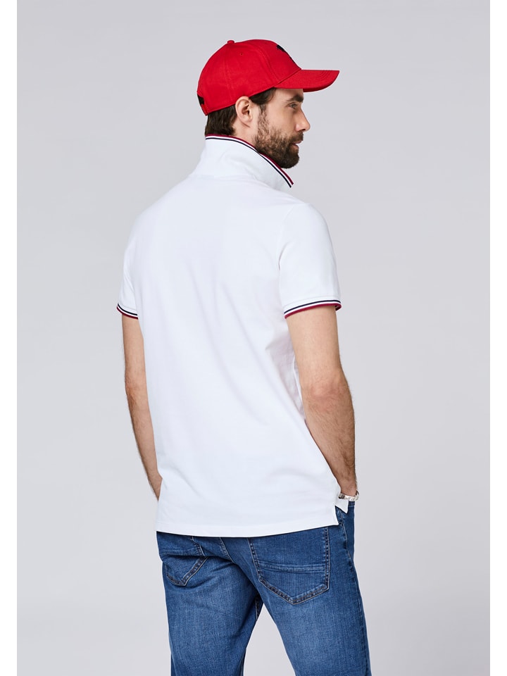 Polo Sylt Poloshirt in Weiß günstig kaufen