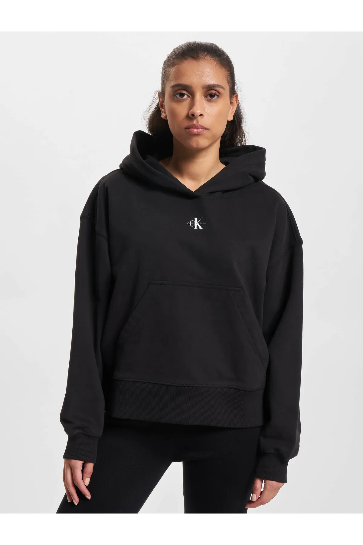 Calvin Klein  Sweatshirt - Schwarz - Regular Fit
