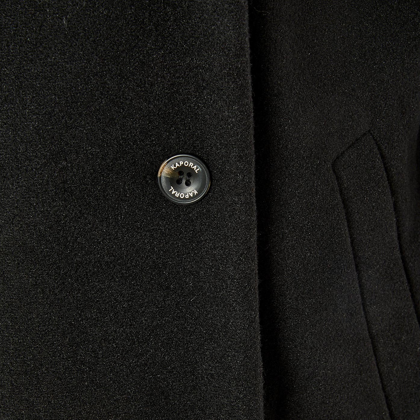 PAGA   Manteau noir femme