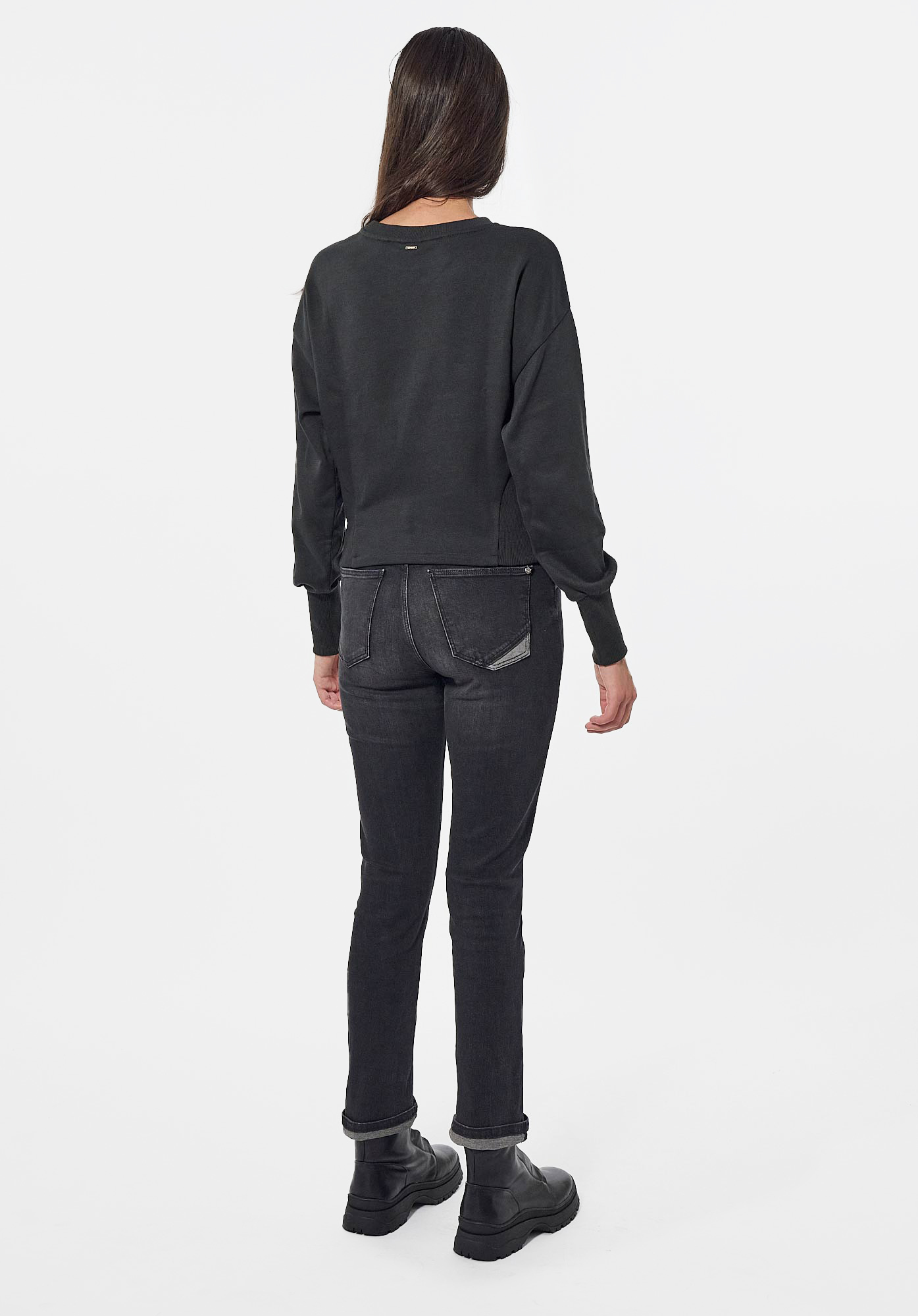 FRAIZ  Pull gris foncé Femme
