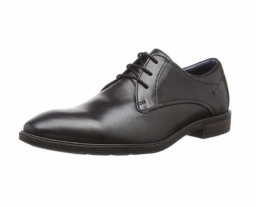 JOSEF SEIBEL Freizeit Schnürer schwarz Jonathan 03 schwarz Leder