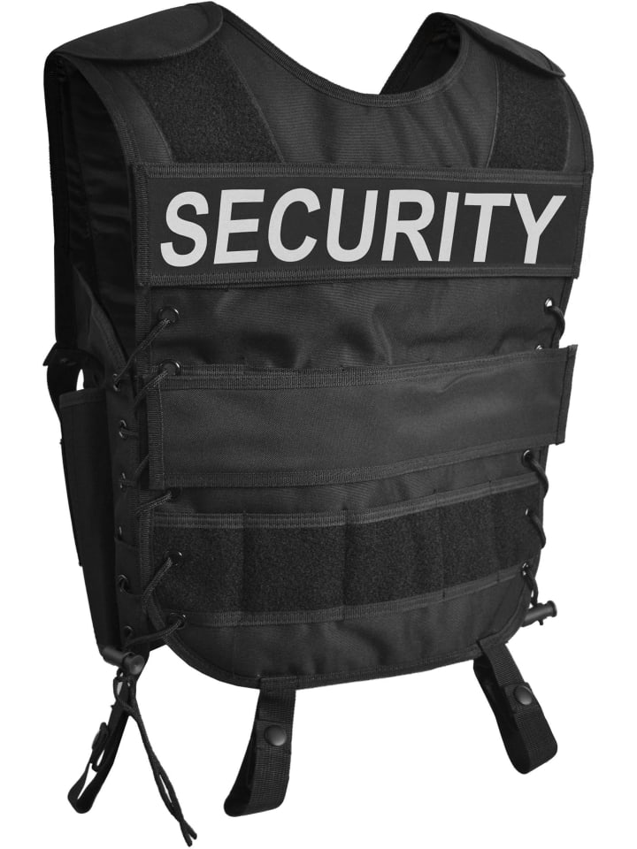 Normani Outdoor Sports Kostüm bestehend aus Weste, Patch und Cap in SECURITY günstig kaufen