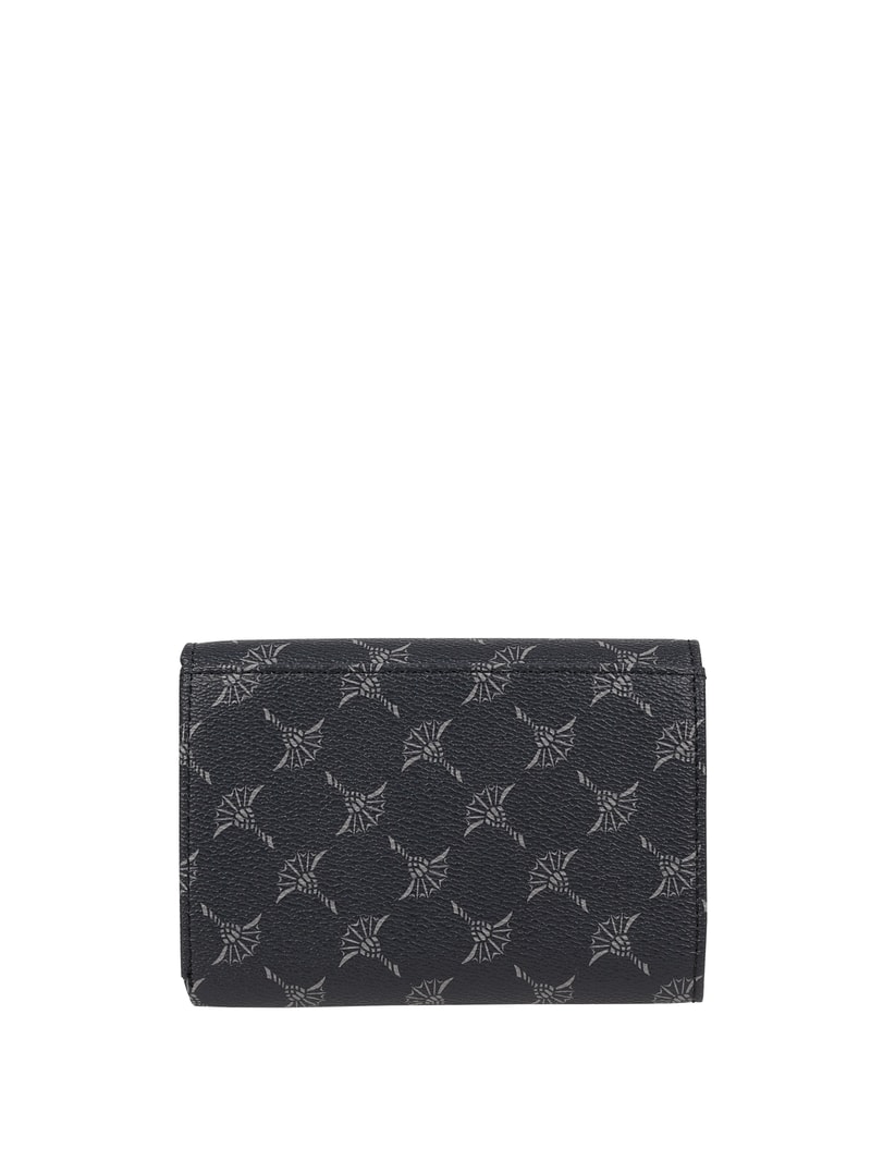 Portemonnaie mit Logo-Muster Modell 'Cosma' - RFID-blocking in dunkelblau