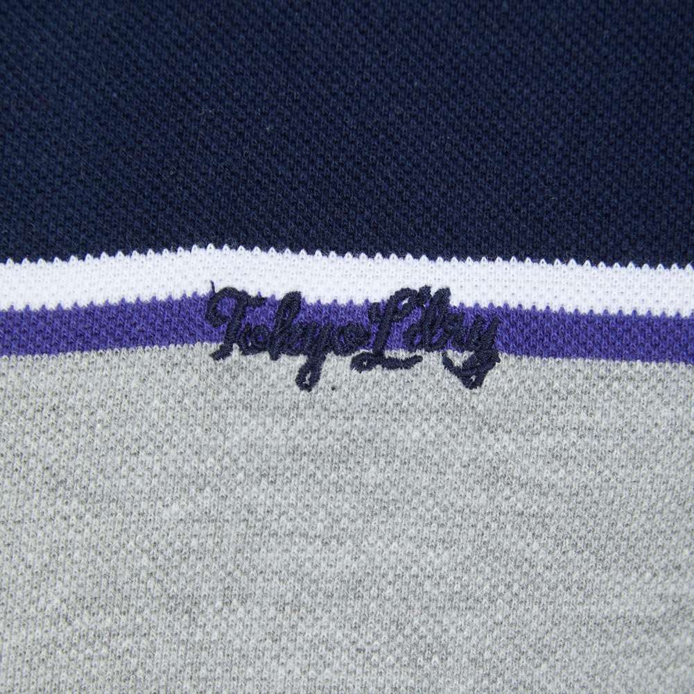 Tokyo Laundry Nova Herren Polo-Shirt 1X18185 Light Grey Marl