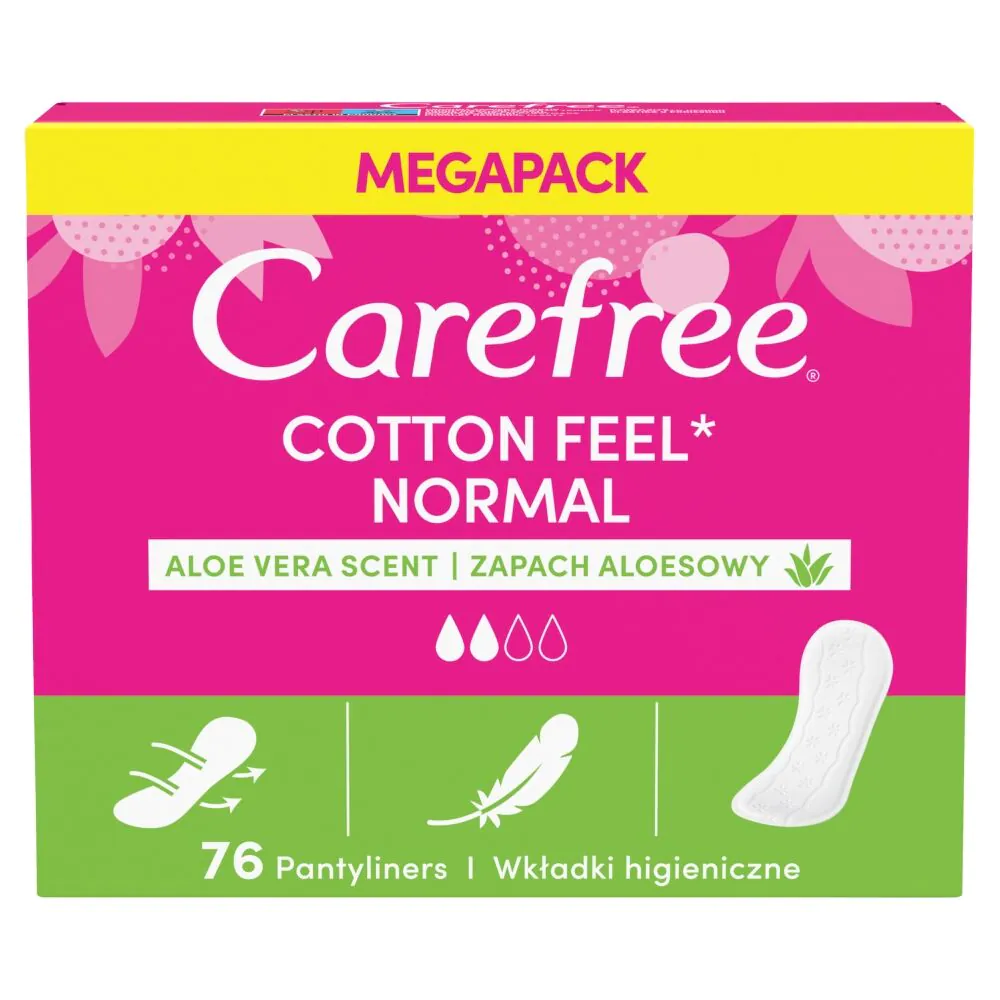 „Carefree“ įklotai su alaviju, 76 vnt.
