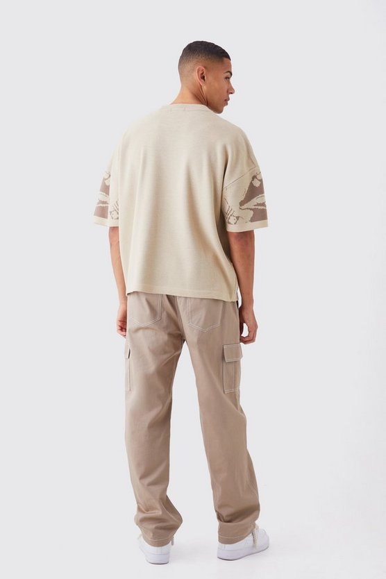Oversize T-Shirt mit Print
