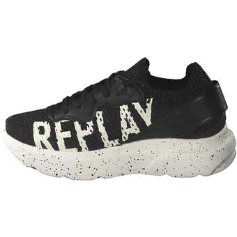 Replay Mayfair Blink Sneaker in schwarz