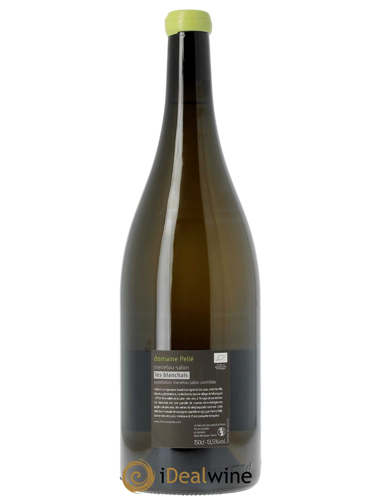 Menetou-Salon Les Blanchais Domaine Henry Pellé  2020 - Lot de 1 Magnum
