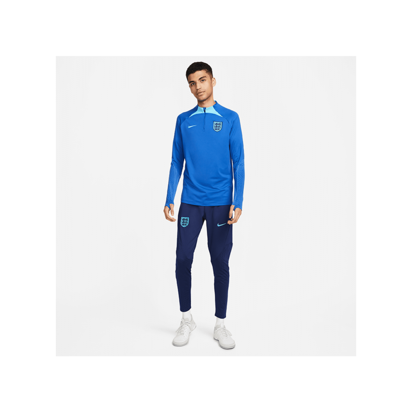 Nike England Strike Drill Top Blau F480