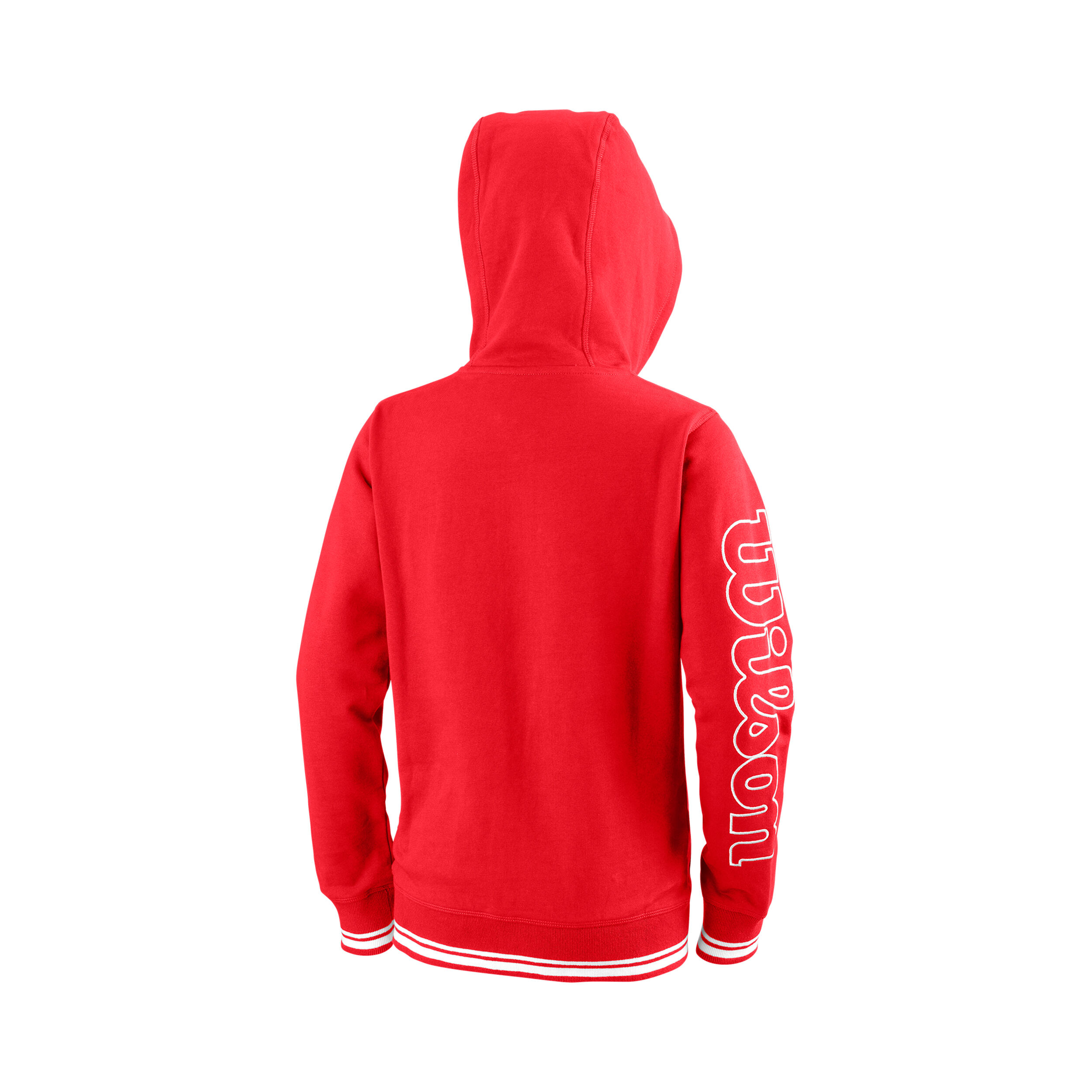Team Sweatjacke Jungen - Rot, Weiß