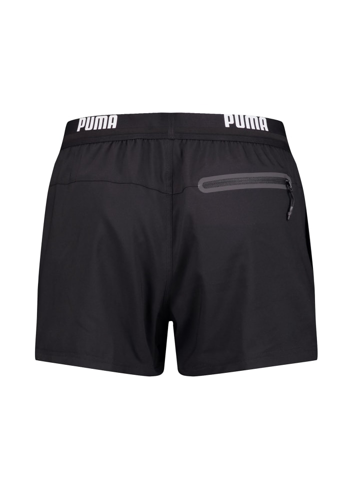 Puma Badehose PUMA SWIM MEN LOGO SHORT in Black günstig kaufen