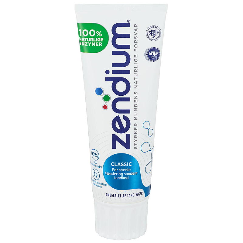 Zendium Tannkrem 75 ml Classic Zendium