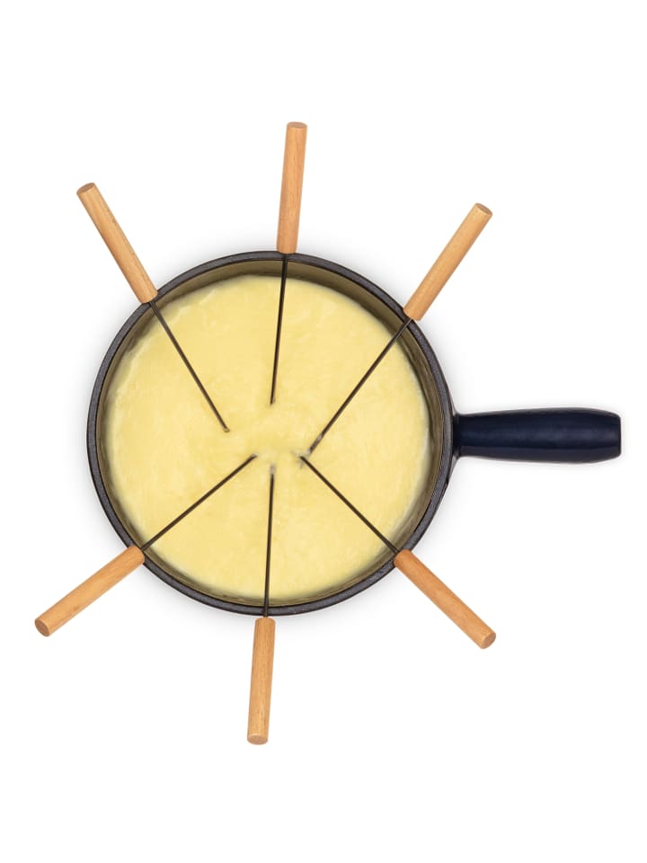 HKoenig Fondue-Gerät MONT JOUX Dunkelblau günstig kaufen onesize