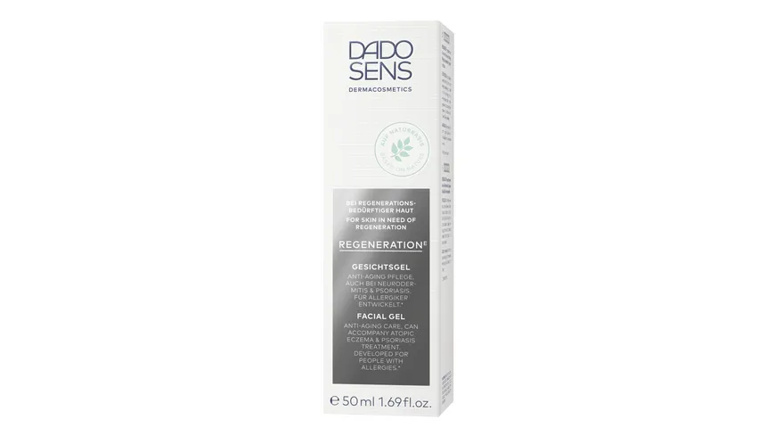 DADO SENS REGENERATION E Gesichtsgel - bei regenerationsbedürftiger Haut 50 ml