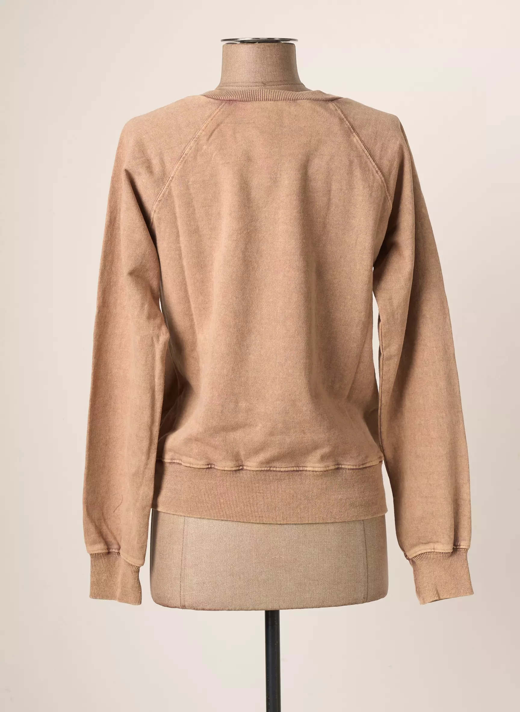 Gold Silver Paris Sweats Femme couleur marron