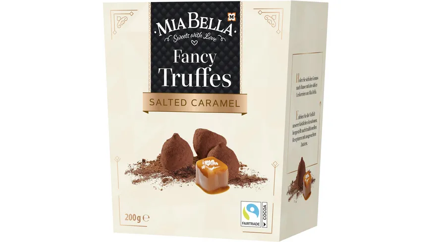 MIA BELLA Pralinen Fancy Truffles Salted Caramel 200 g