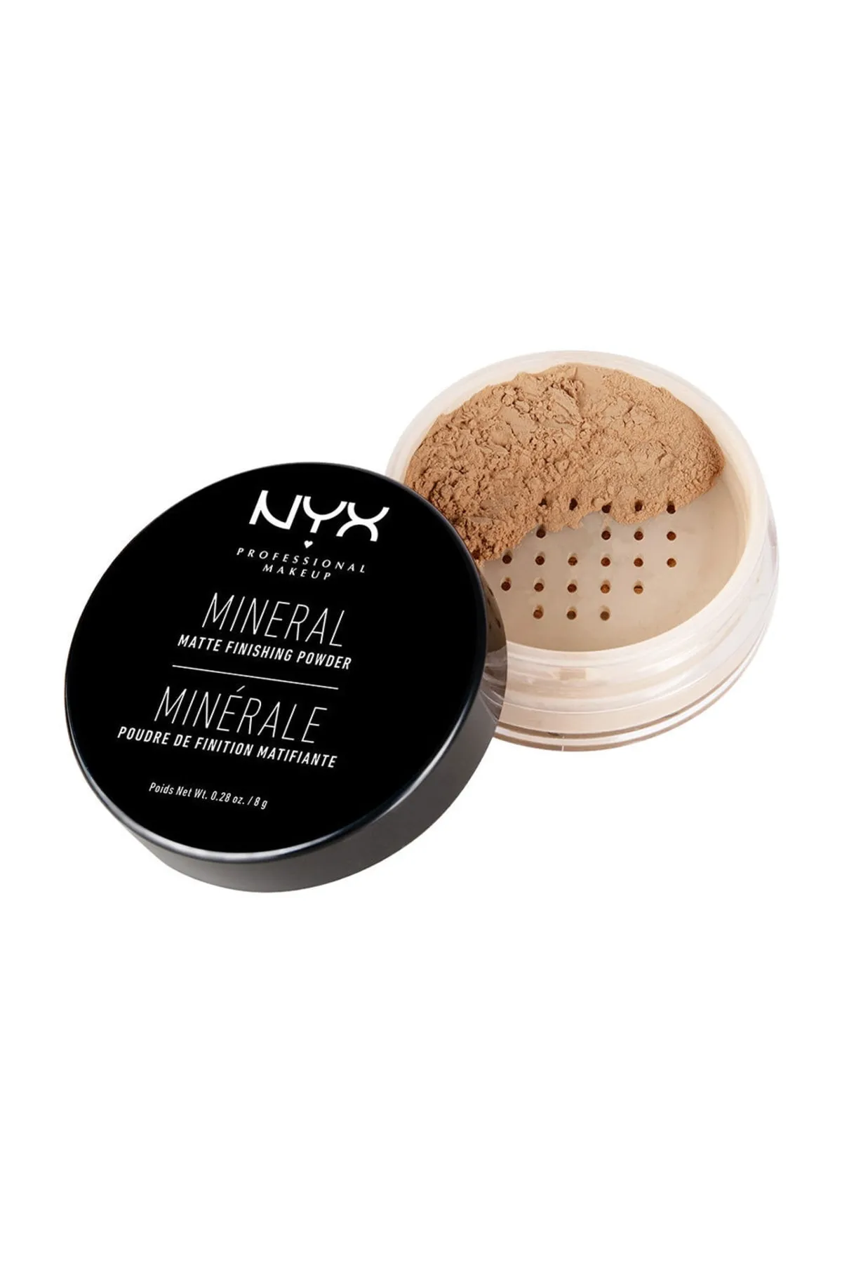 NYX Professional Makeup  Mineral Matte Finishing Powder #mittel/dunkel 8 g