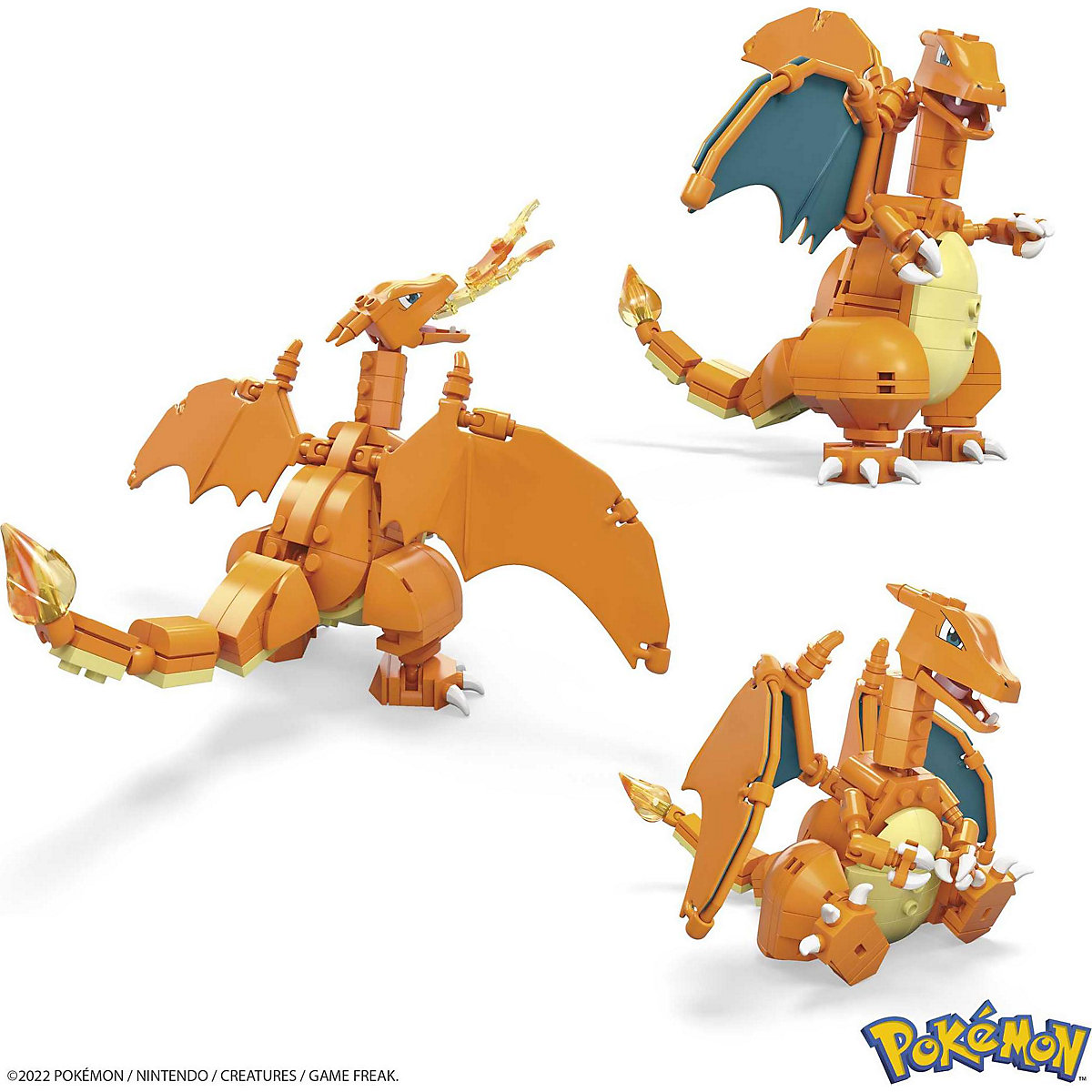 Mega Pokémon Glurak, Bauset, Bausteine, Sammelfigur, 223 Teile