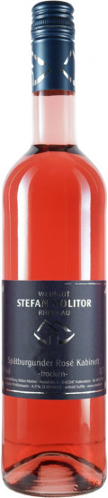 2022 Spätburgunder Rosé Kabinett halbtrocken - Weingut Stefan Molitor