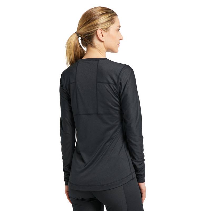 Haglöfs Natural Blend Tech Crew Neck Langarmshirt Damen