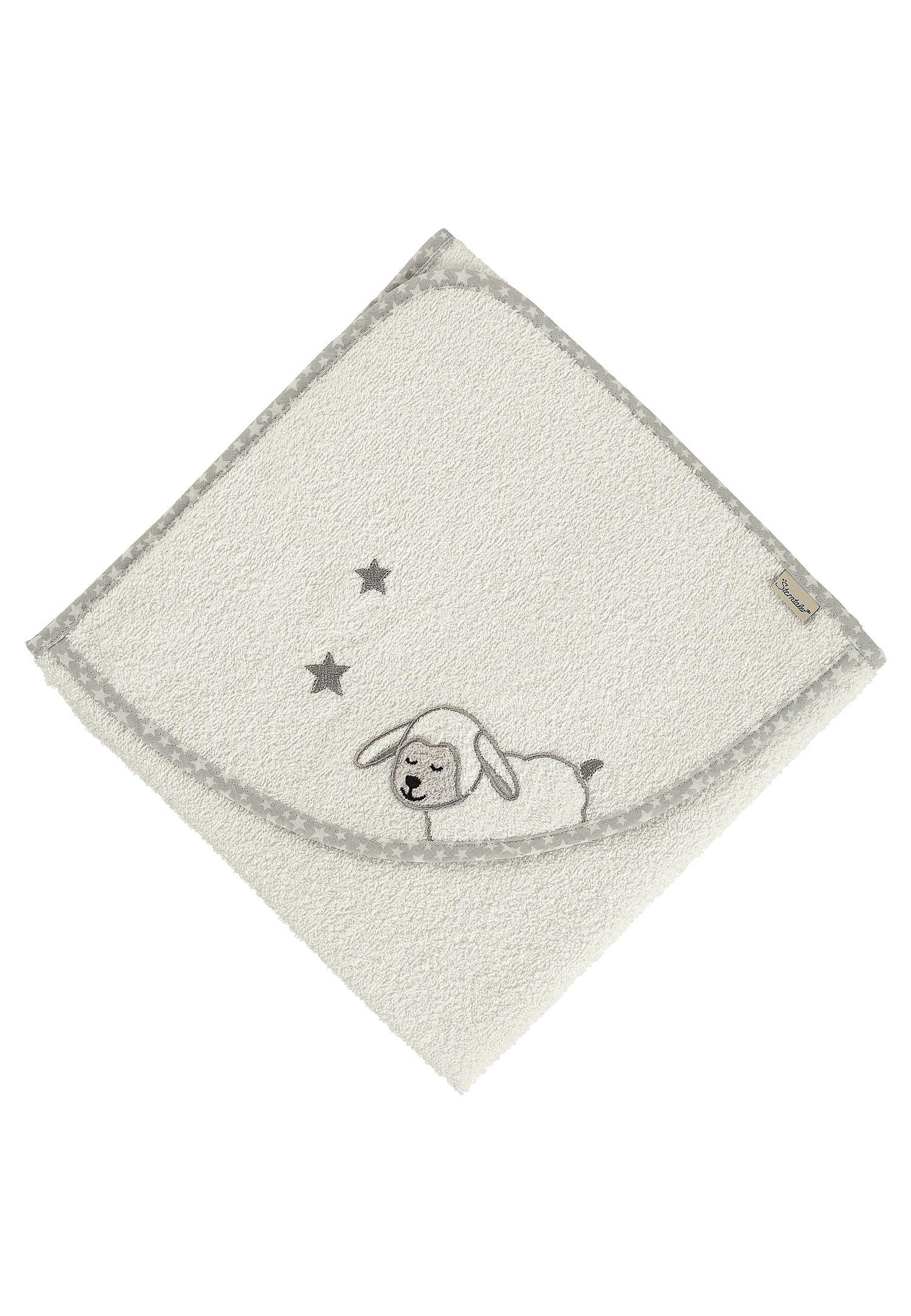 Badetuch100x100 Schaf Stanley in Ecru