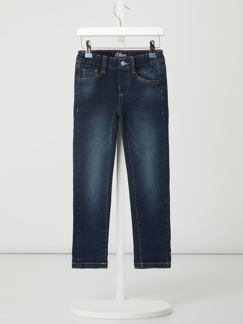 Skinny Fit Jeans mit Stretch-Anteil in jeans
