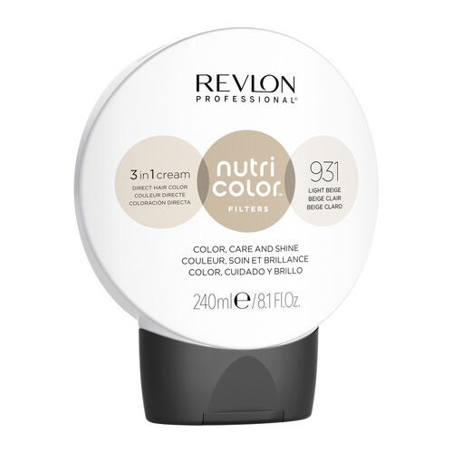 Revlon Nutri Color™ Filters Toning Vopsea de păr semipermanentă 240 ml 821 Bej argintiu