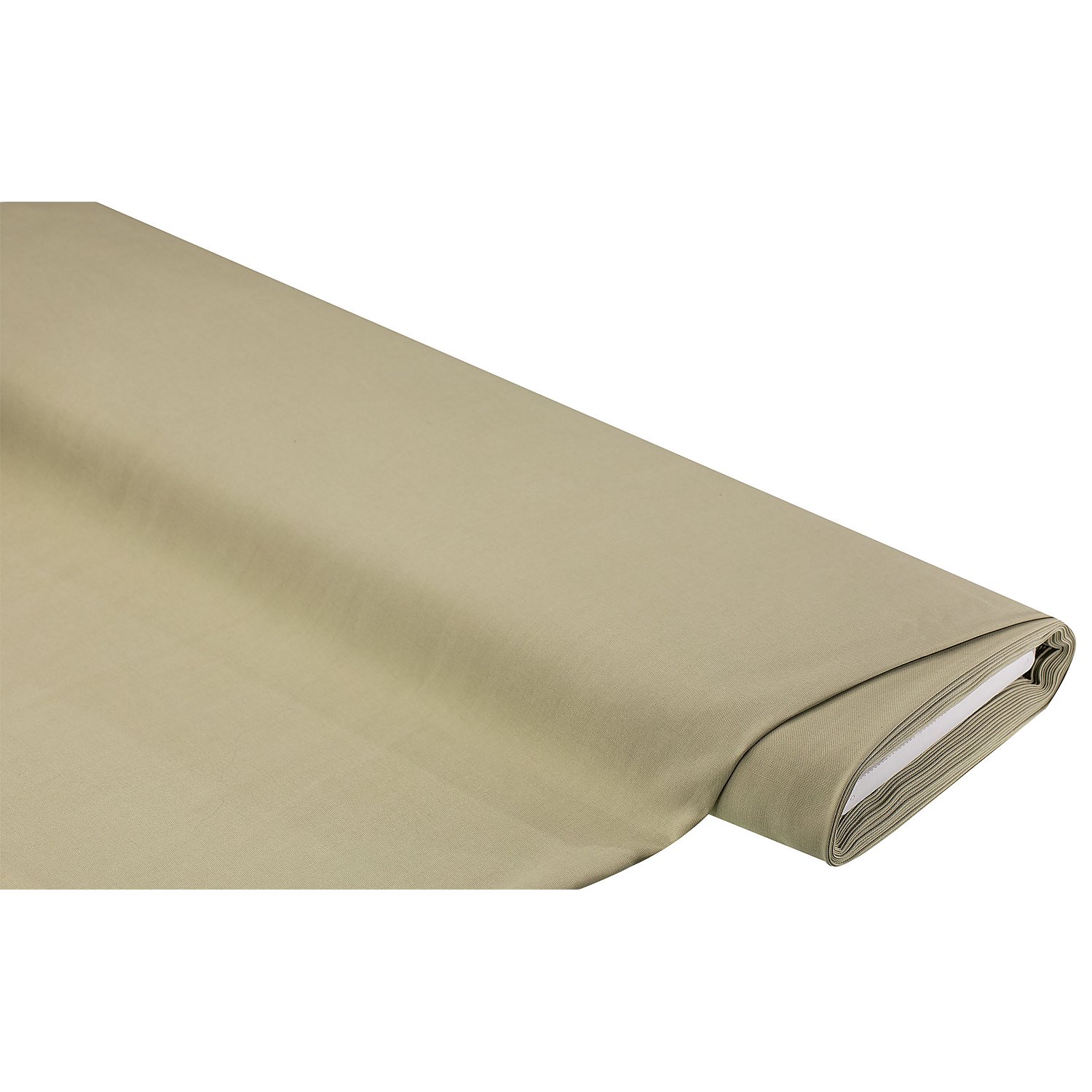 Viskose-Blusenstoff mit Leinen, khaki
