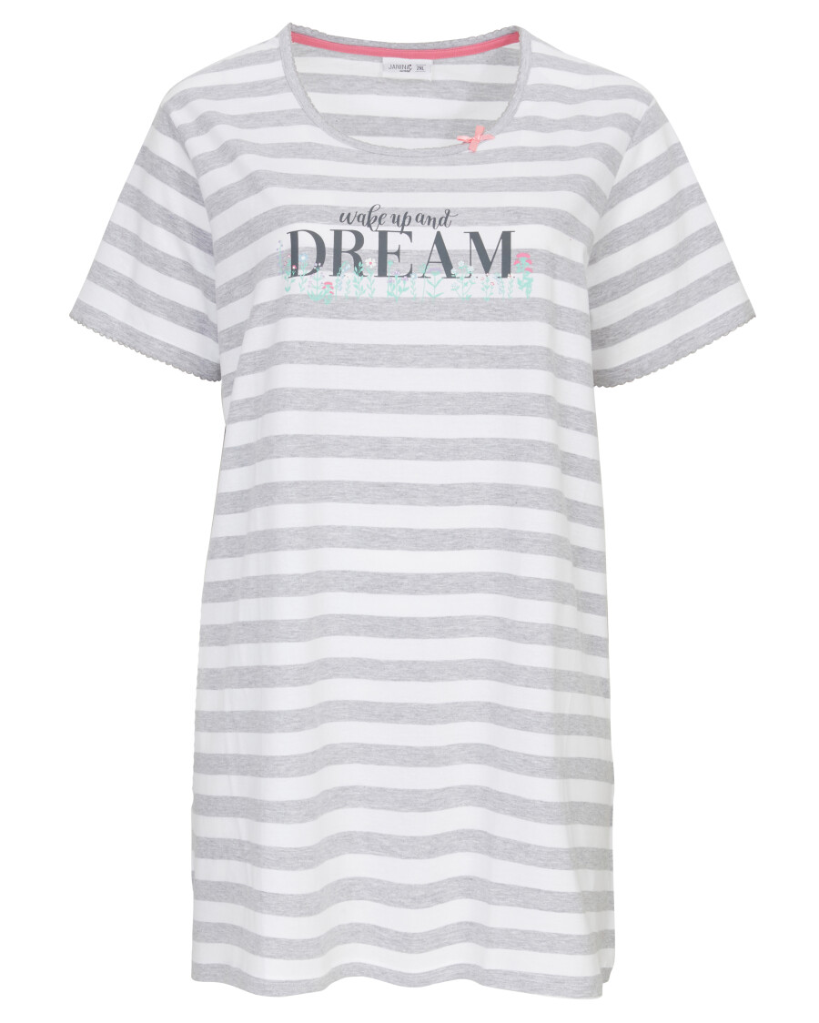 Gestreiftes Bigshirt