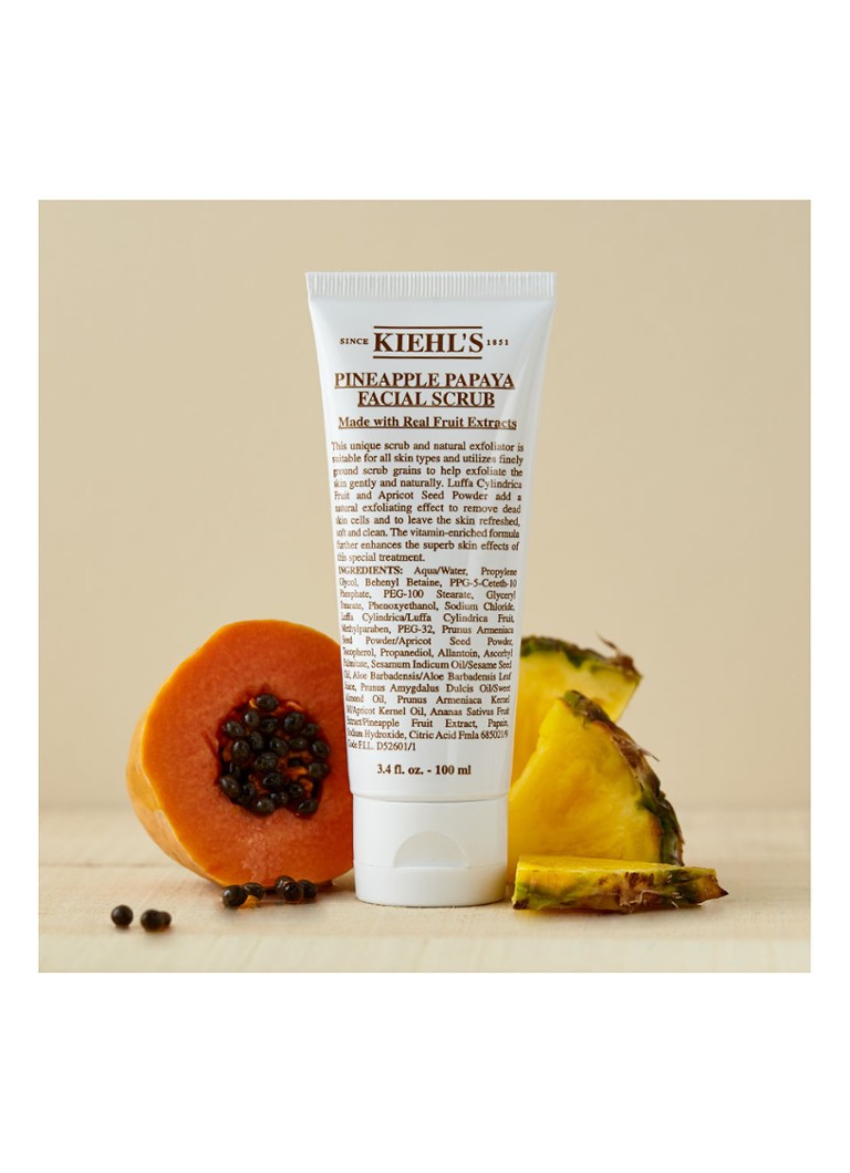 Kiehl’sin ananas-papaija kasvokuorinta