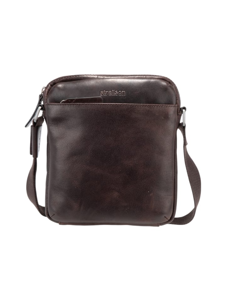 Strellson Schultertasche 'Abbey Marcus in Dunkelbraun 20 x 23 x 3 cm' günstig kaufen onesize