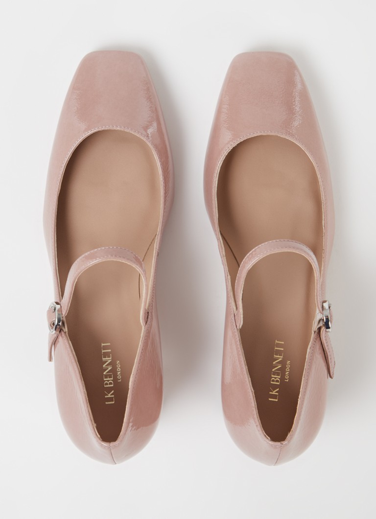 Pantofi cu toc Mary Jane din piele LKBennett