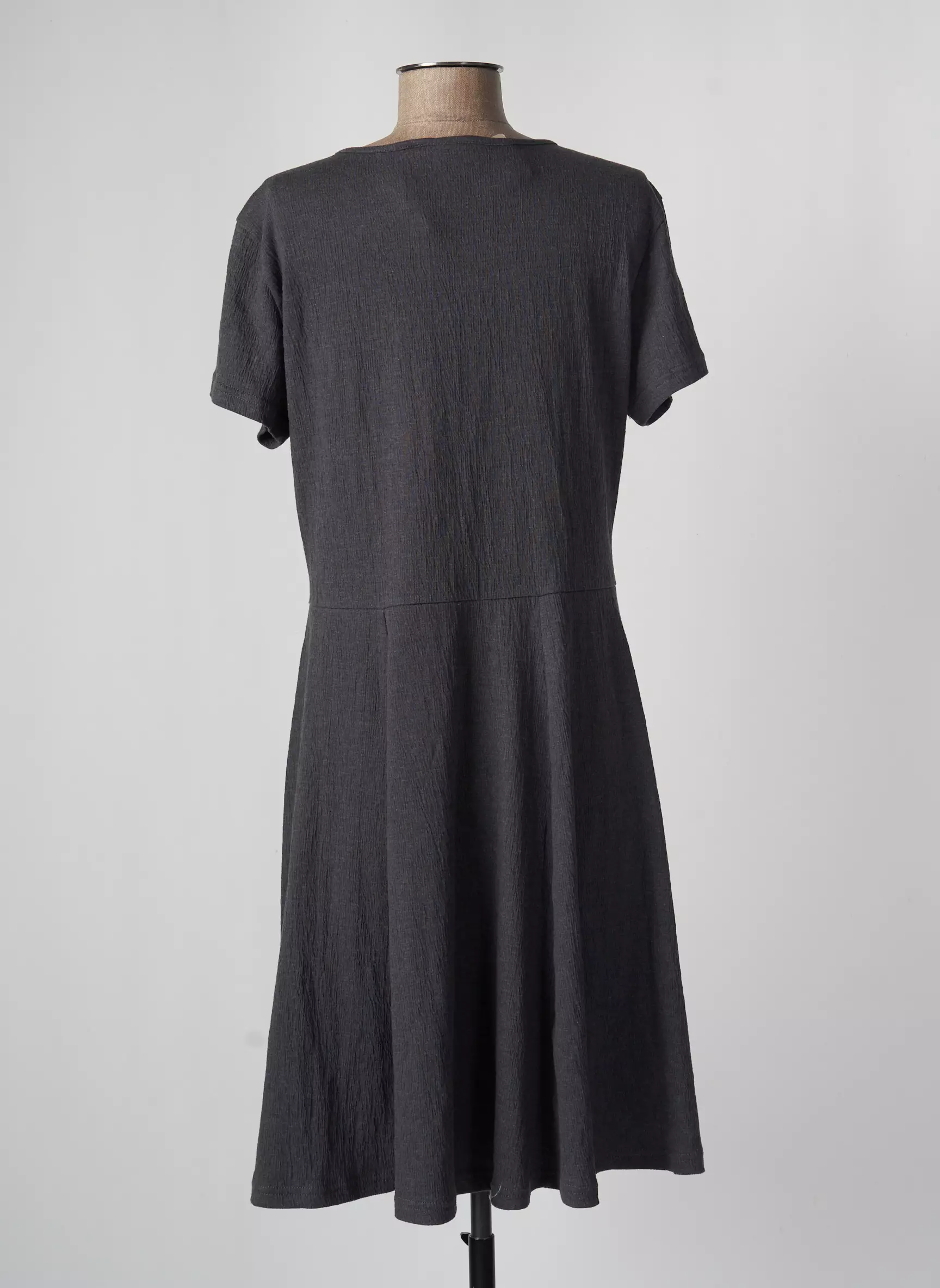 Fransa Robes Mi Longues Femme couleur gris