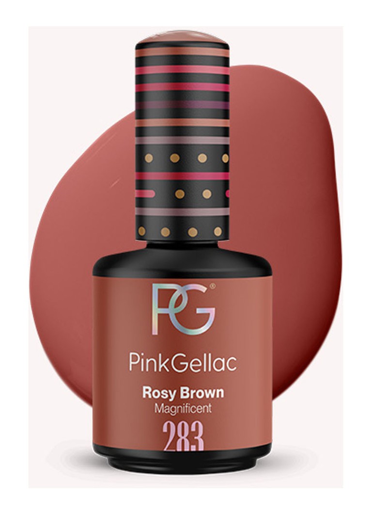 Smalto semipermanente Gellac rosa 283 Rosa Marrone