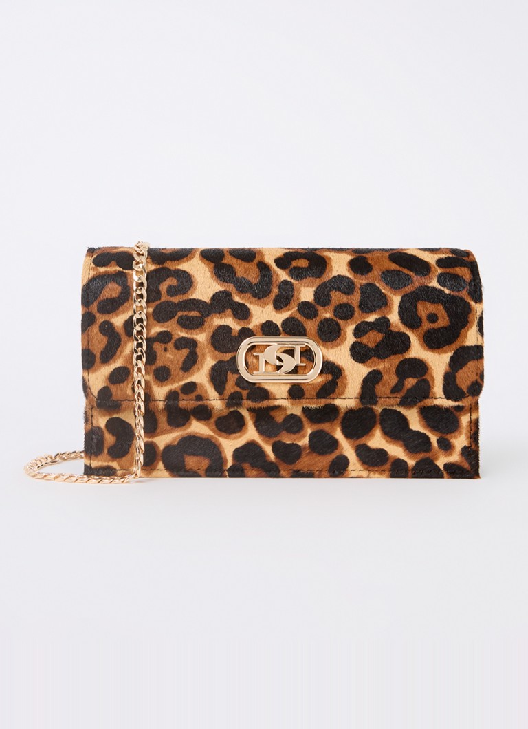 Dune London Sapphire-skulderveske i skinn med avtakbar skulderrem