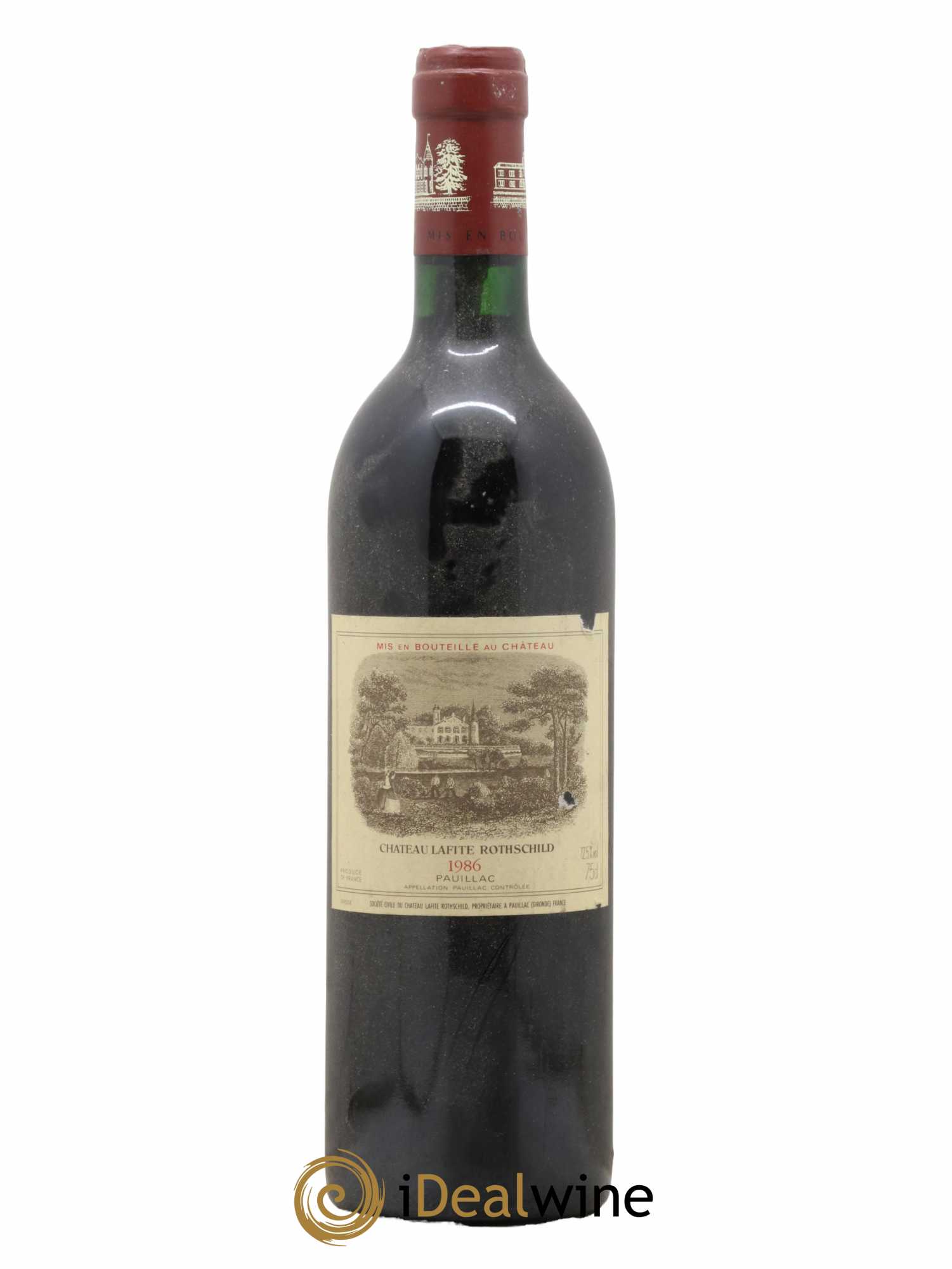 Château Lafite Rothschild 1er Grand Cru Classé  1986 - Lot de 1 Bouteille
