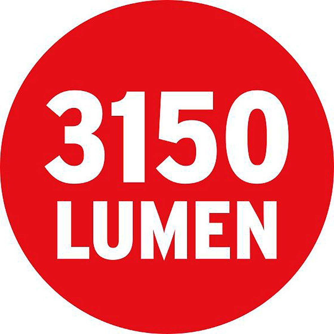 Brennenstuhl LED Baustrahler Multi Battery LED Akku Baustrahler 3000 MA, LED fest integriert, Arbeitsleuchte kompatibel mit 18V Akkus 11 verschiedener Hersteller